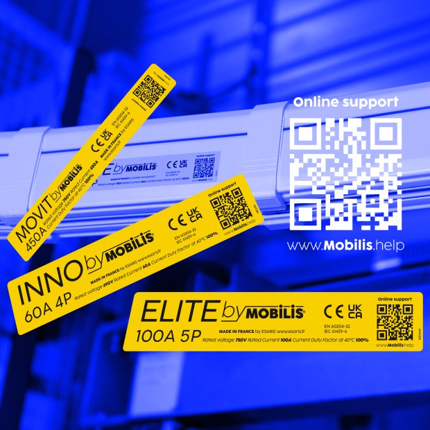 New labels for the rails Electrification by MOBILIS